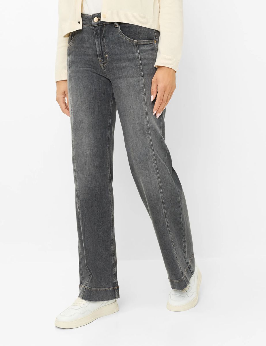 Jeans mit weitem Bein