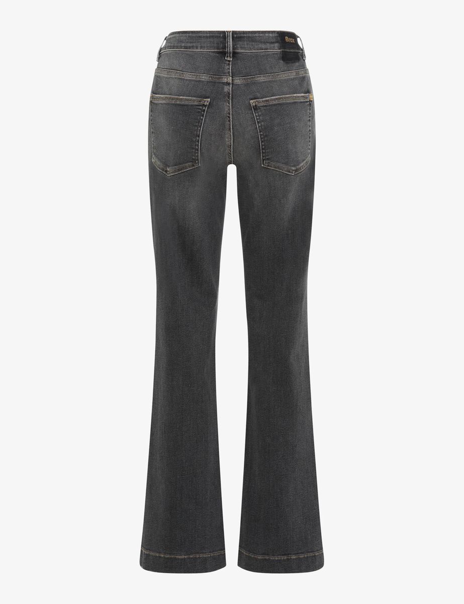 Jeans mit weitem Bein