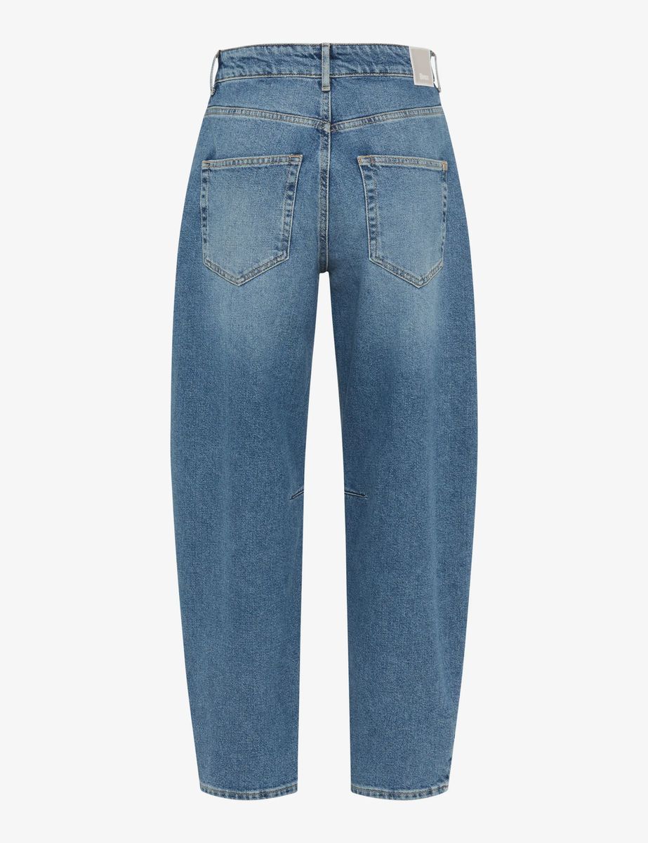 Relaxte Barrel-Jeans in O-Form