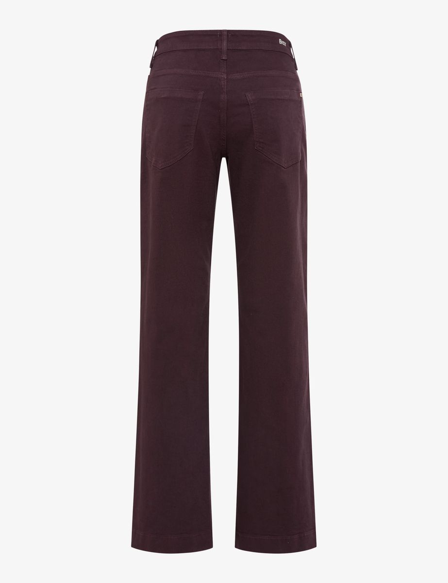 Moderne Five-Pocket-Jeans mit weitem Bein