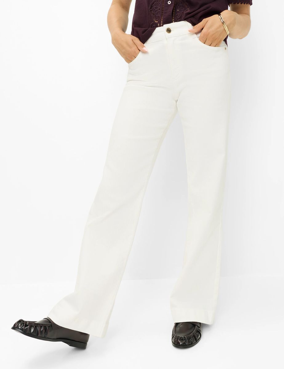 Weit geschnittene Five-Pocket Denimhose