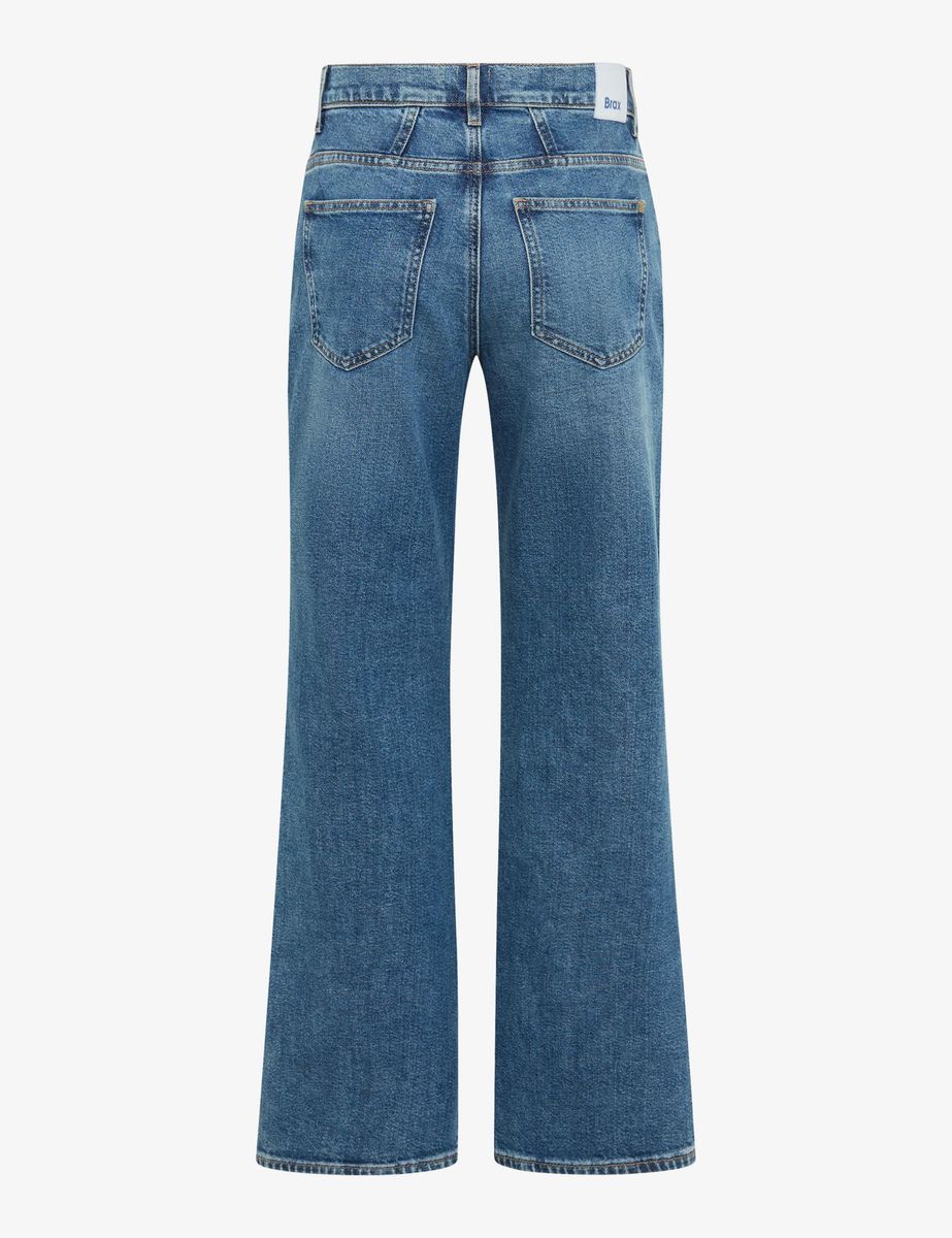 Weite High-Waist Jeans