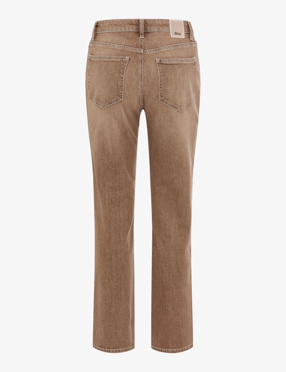 High-Waist Jeans mit geradem Bein