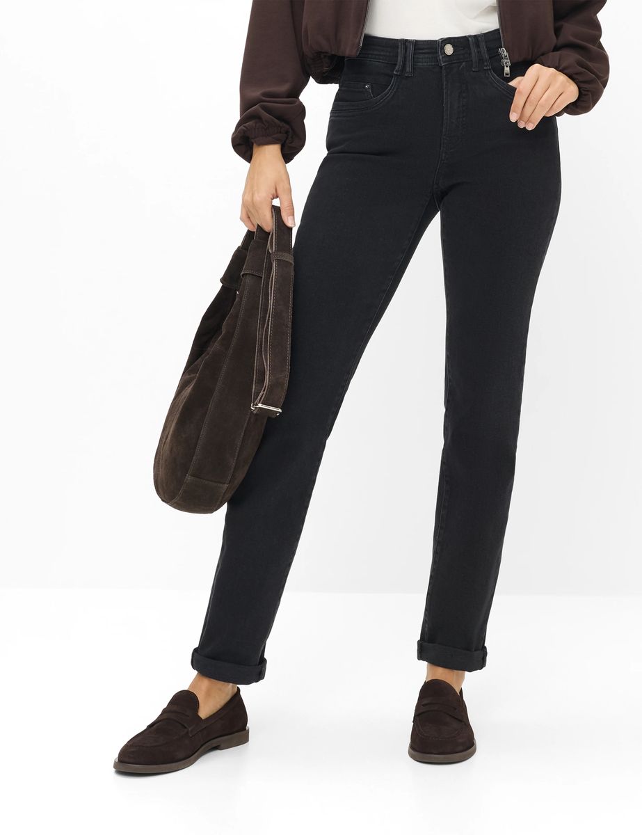 Zeitlose Five-Pocket-Jeans im Regular Fit
