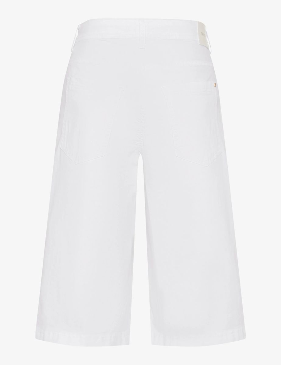Weit geschnittene Ultralight Denim-Bermuda