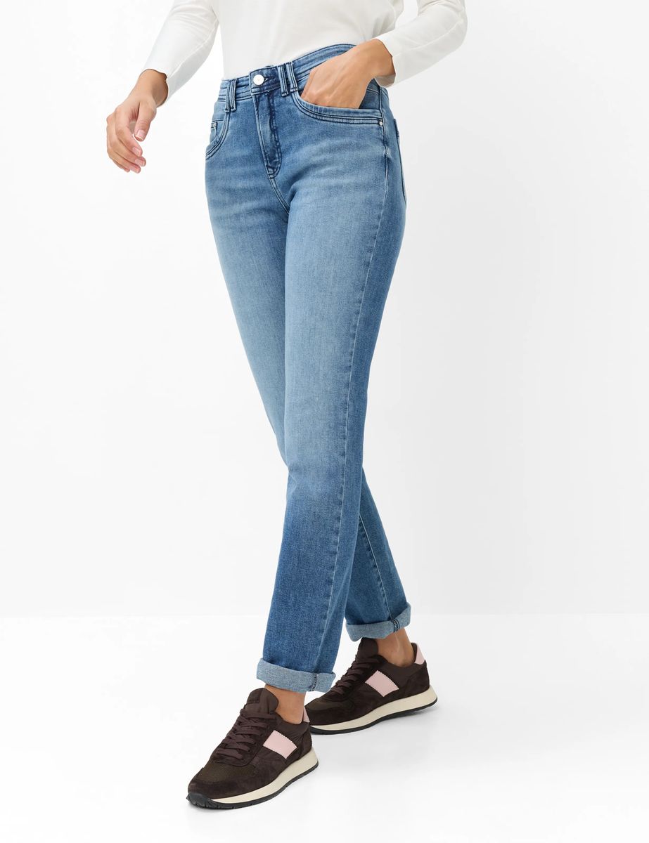 Klassische Regular Fit Straight Jeans