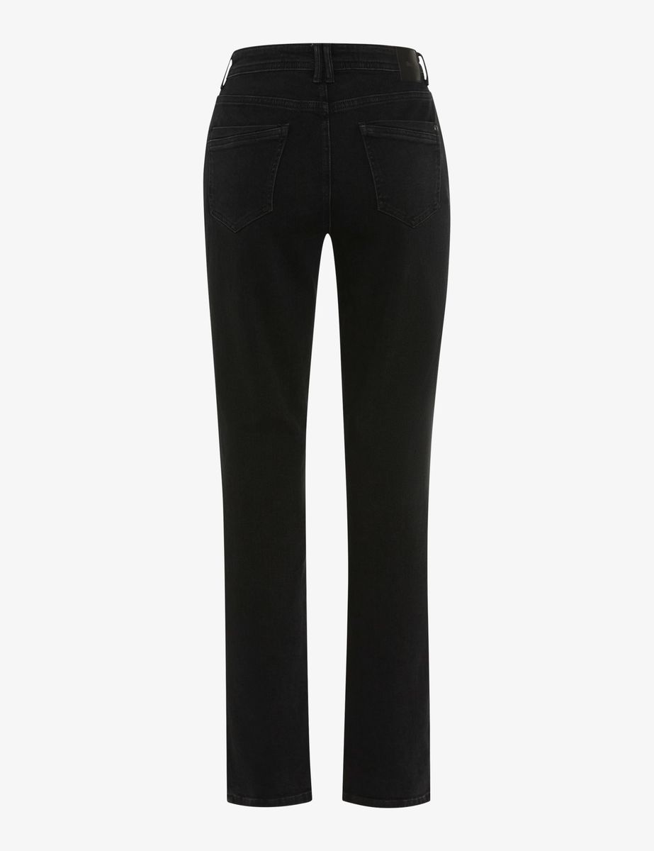 High-Waist Jeans mit geradem Bein
