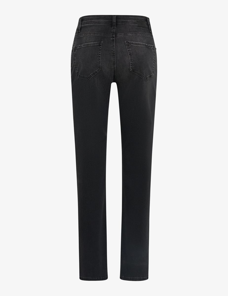 Klassische High-Rise Straight-Leg Jeans