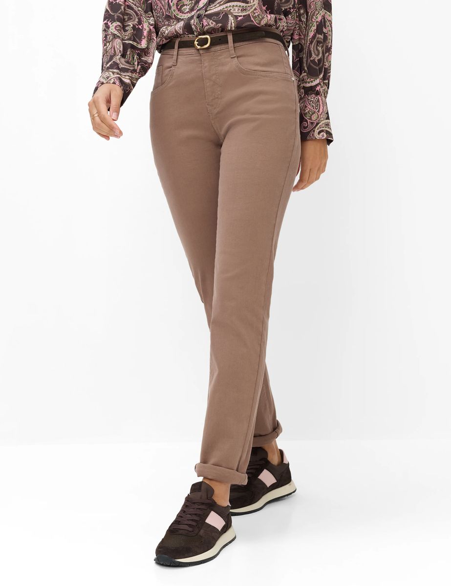 Klassische Five-Pocket-Hose mit geradem Bein