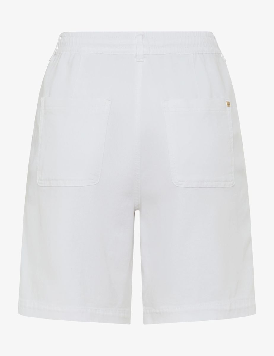 Lockere Bermuda-Shorts mit Tunnelzug