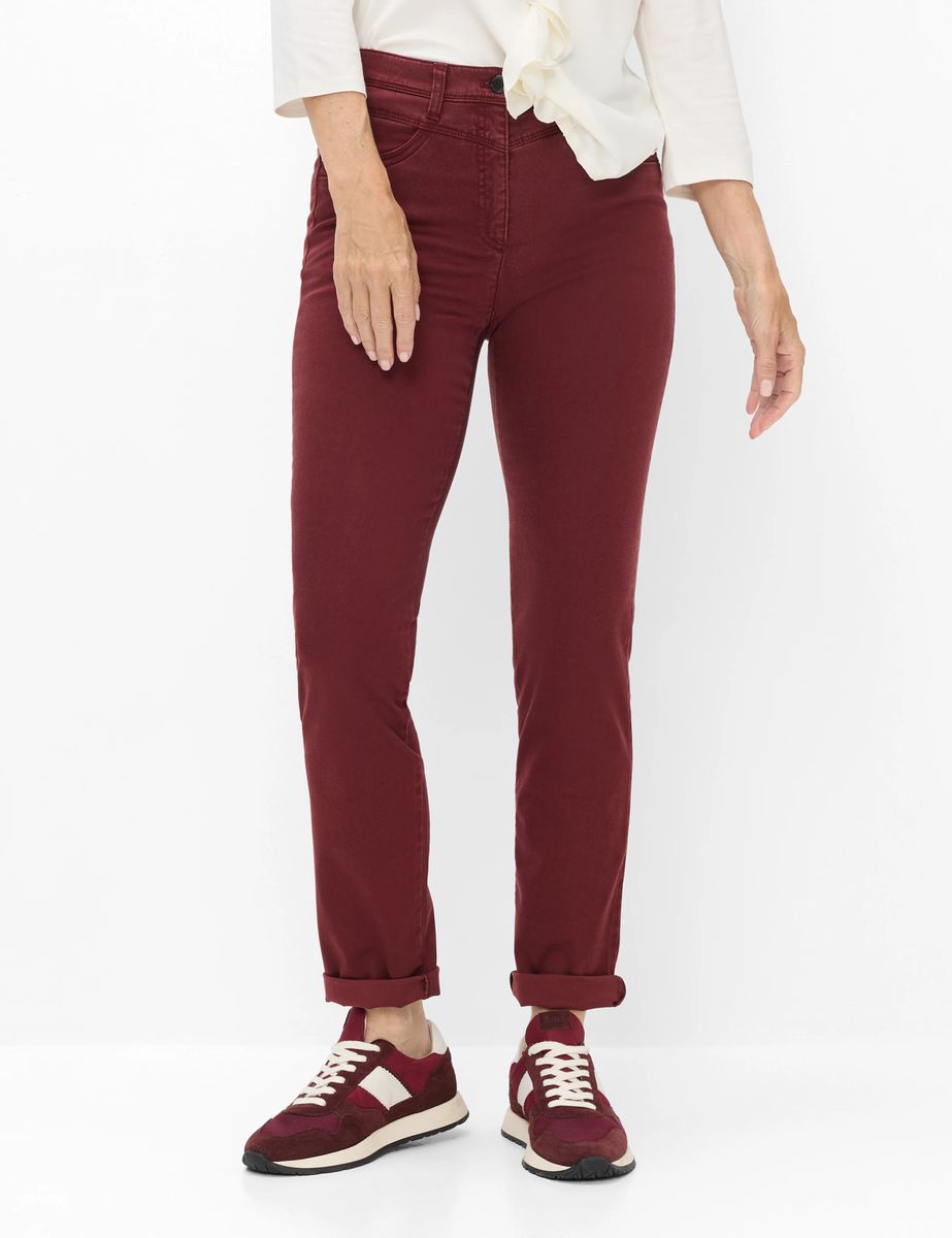 Satin Five-Pocket-Hose im Super Slim Fit