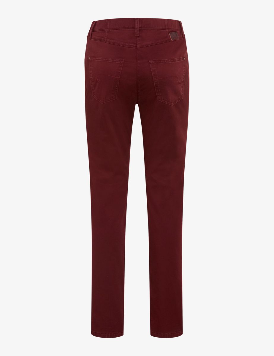 Satin Five-Pocket-Hose im Super Slim Fit