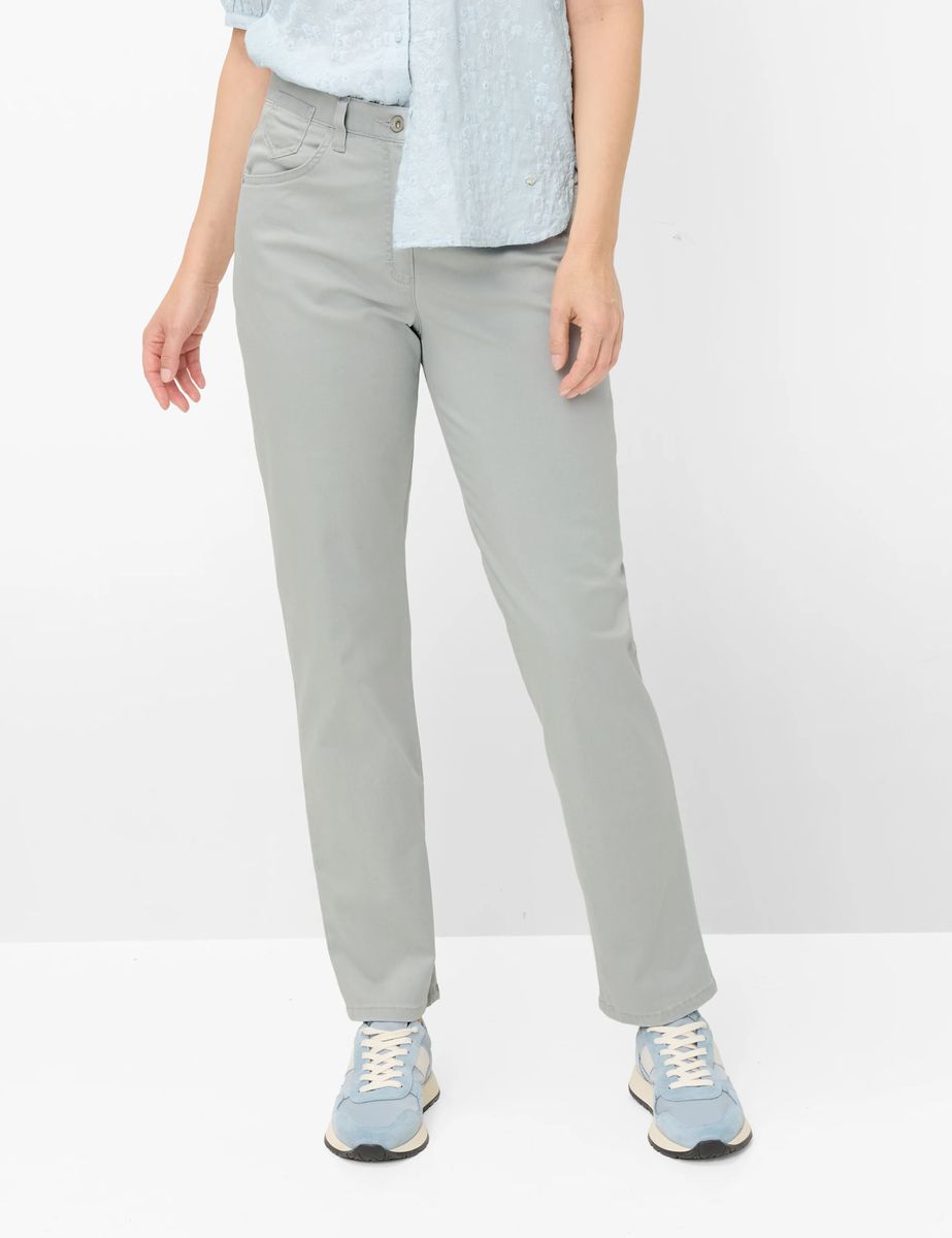 Gerade geschnittene Five-Pocket-Baumwollhose