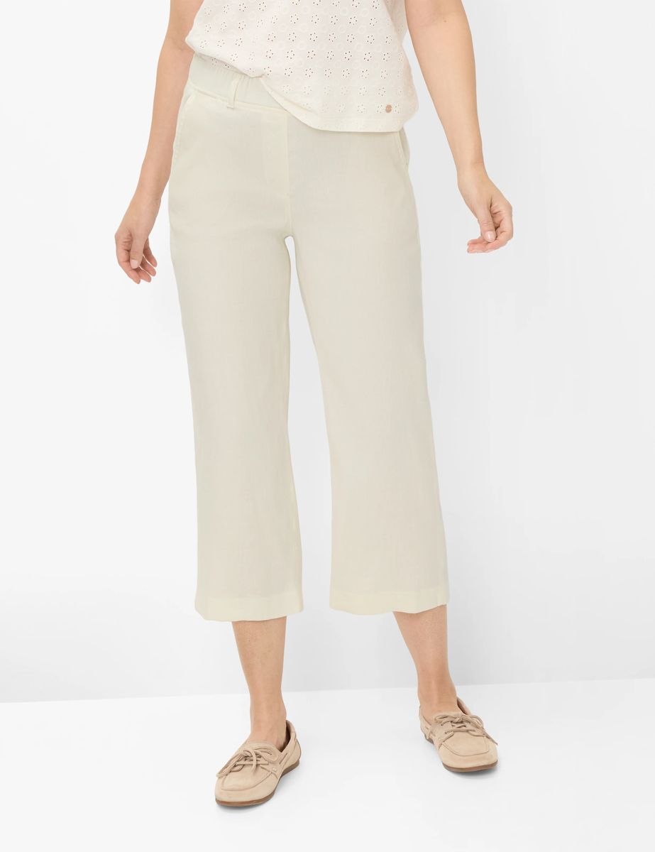 Schicke Culotte mit Leinen-Anteil