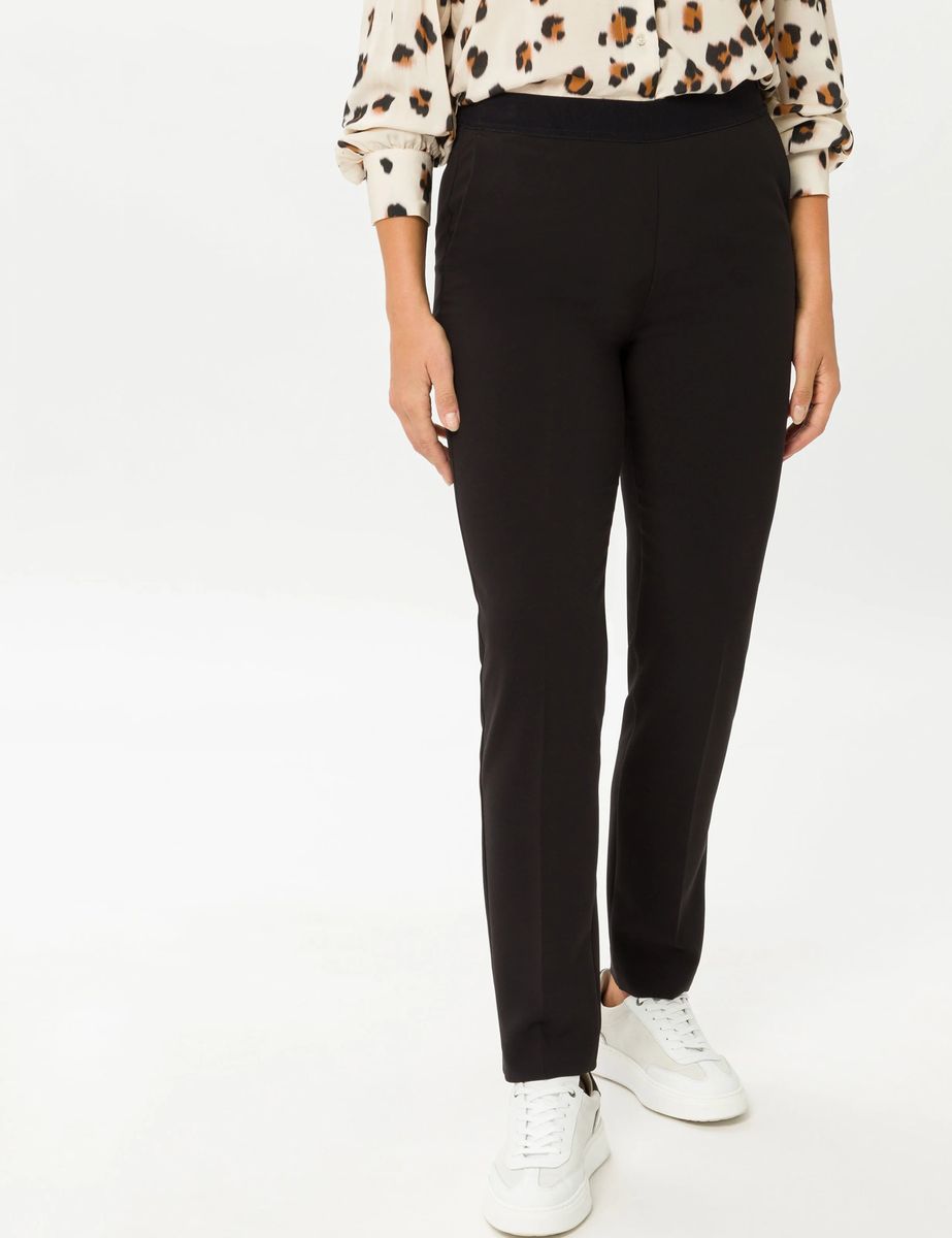 Elegante Super Slim Crepe Schlupfhose