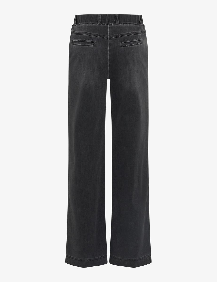 Weit geschnittene Marlene-Denim-Hose