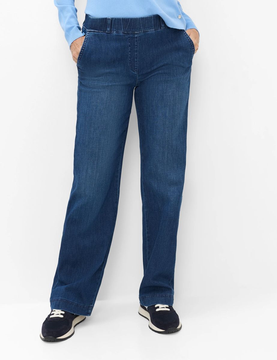 Bequeme Marlene-Jeans mit Dehnbund