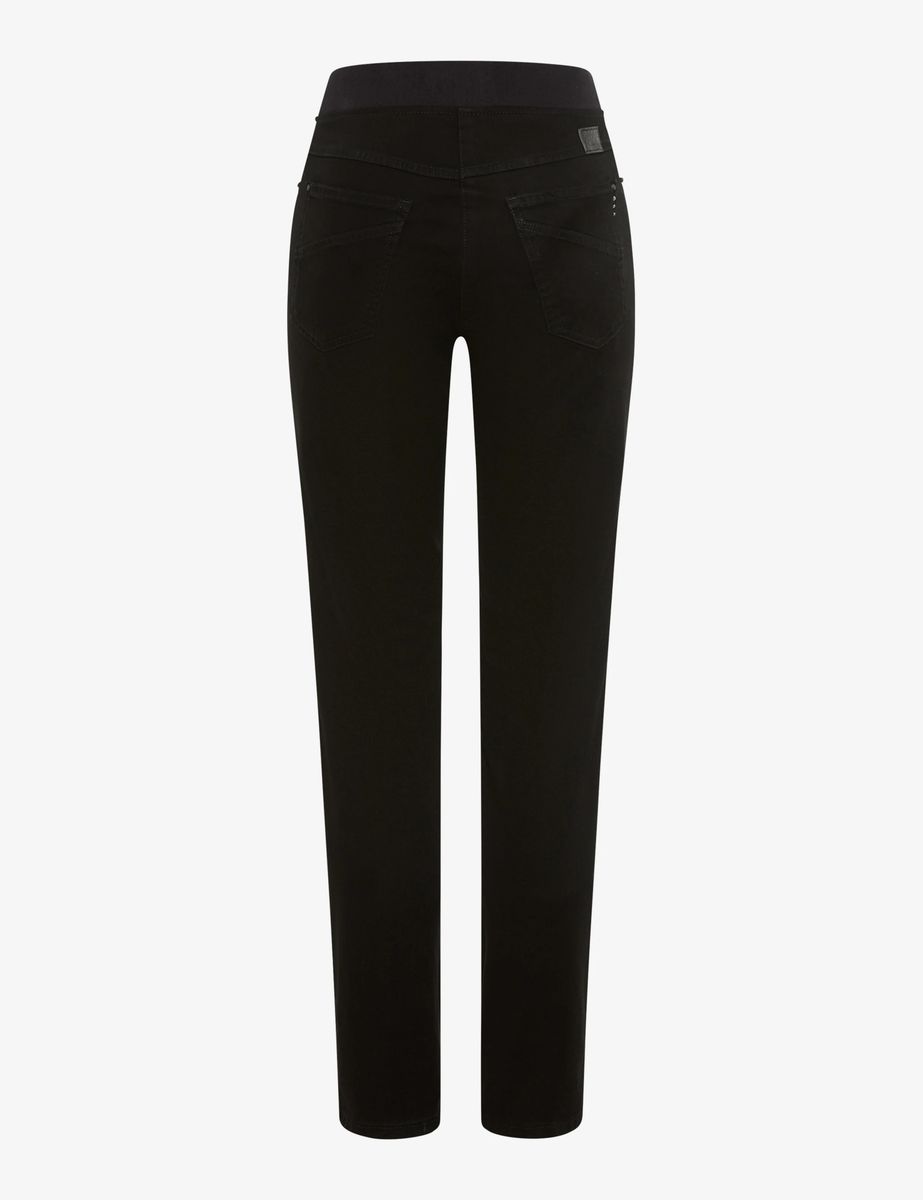 Slim-Fit Satin-Schlupfhose