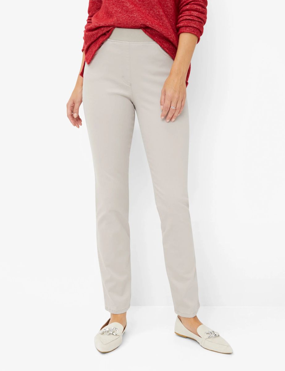 Slim-Fit Satin-Schlupfhose