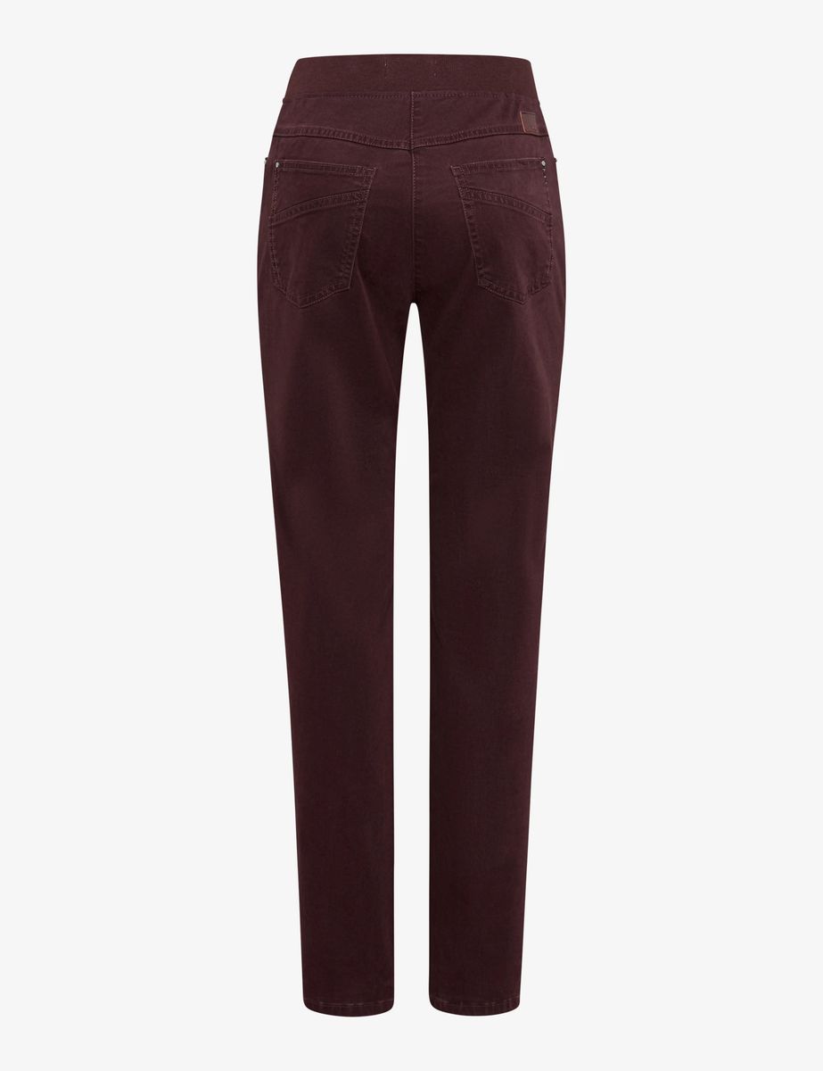 Klassische Slim-Fit Satin Schlupfhose