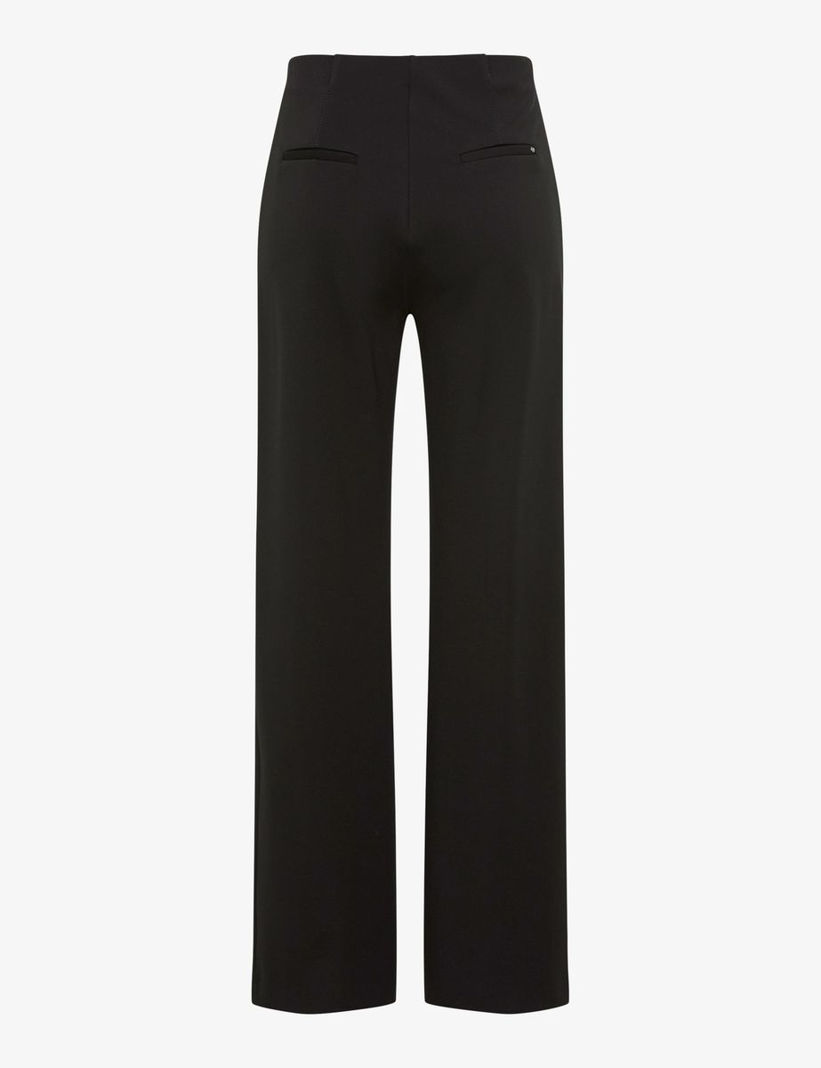 Elegante Weite Hose mit Hochbund