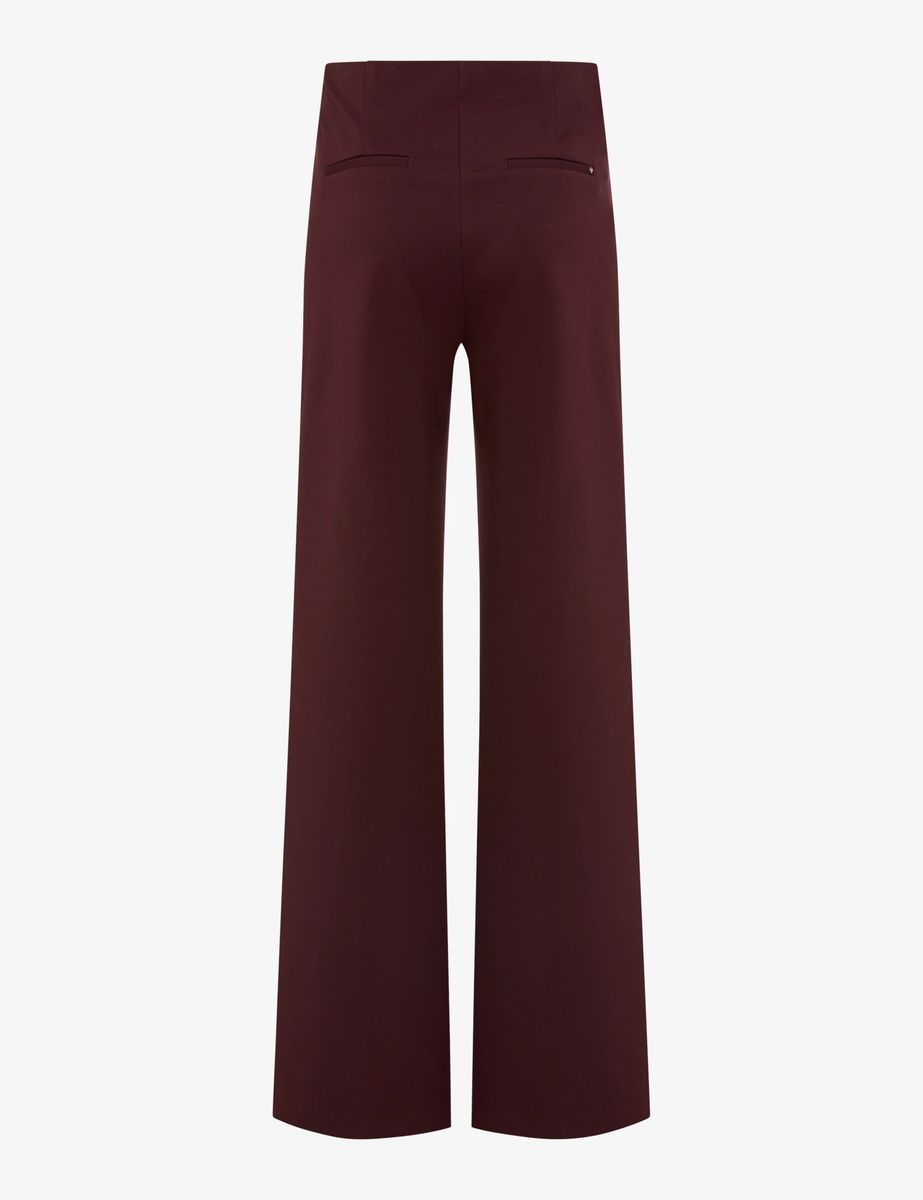 Marlenehose mit hoher Taille