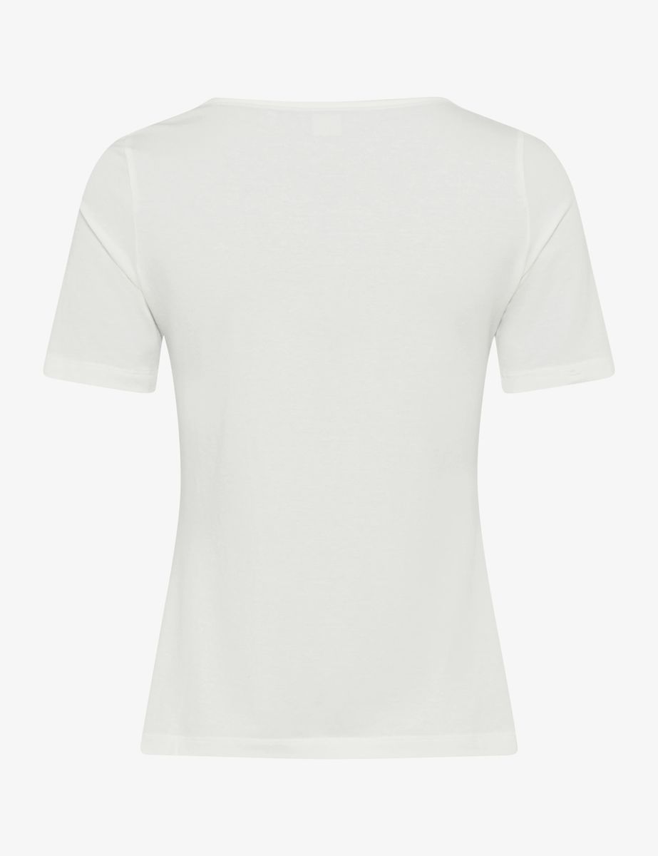 T-Shirt aus Baumwoll-Modal-Mix