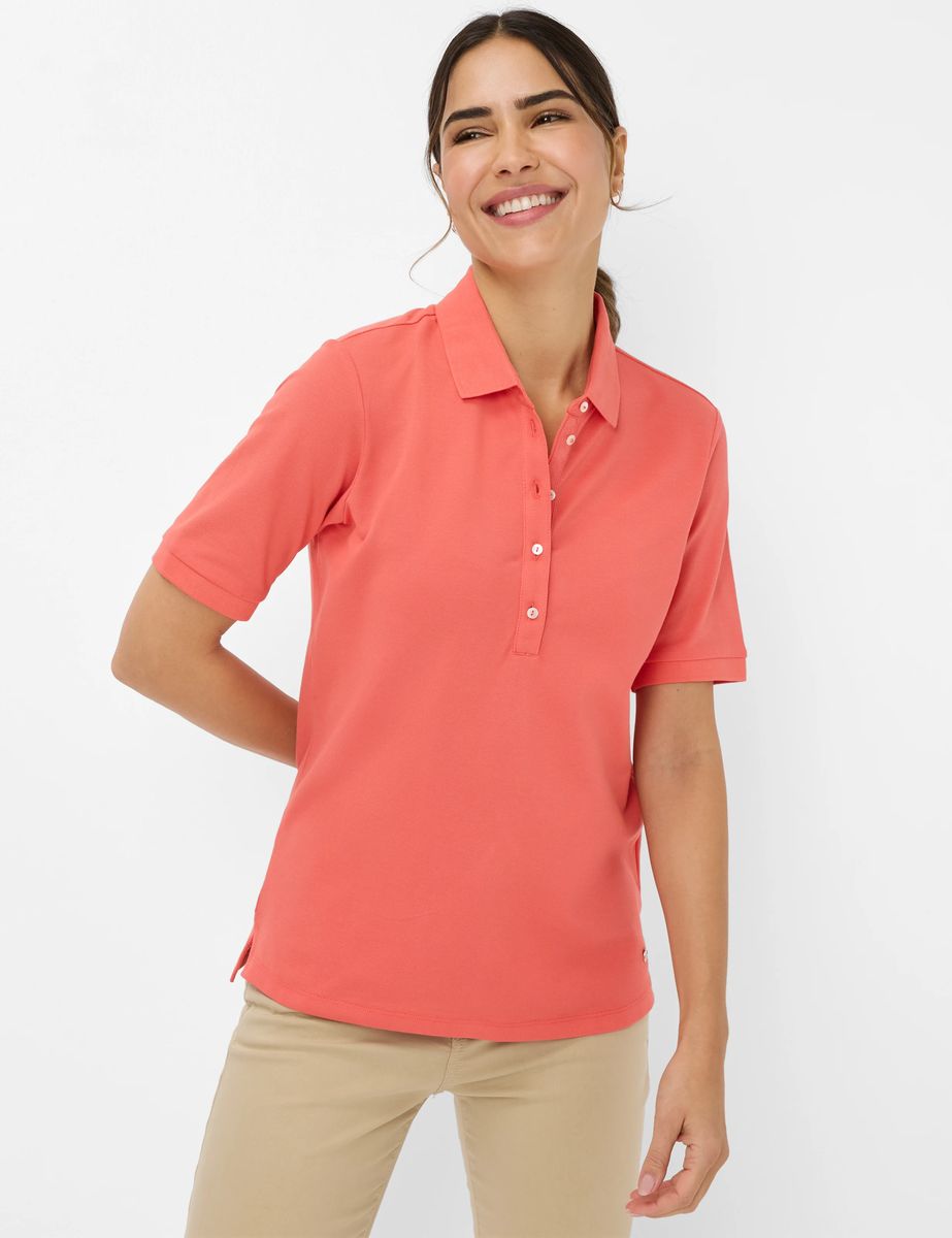 Klassisches Kurzarm-Poloshirt aus Piqué