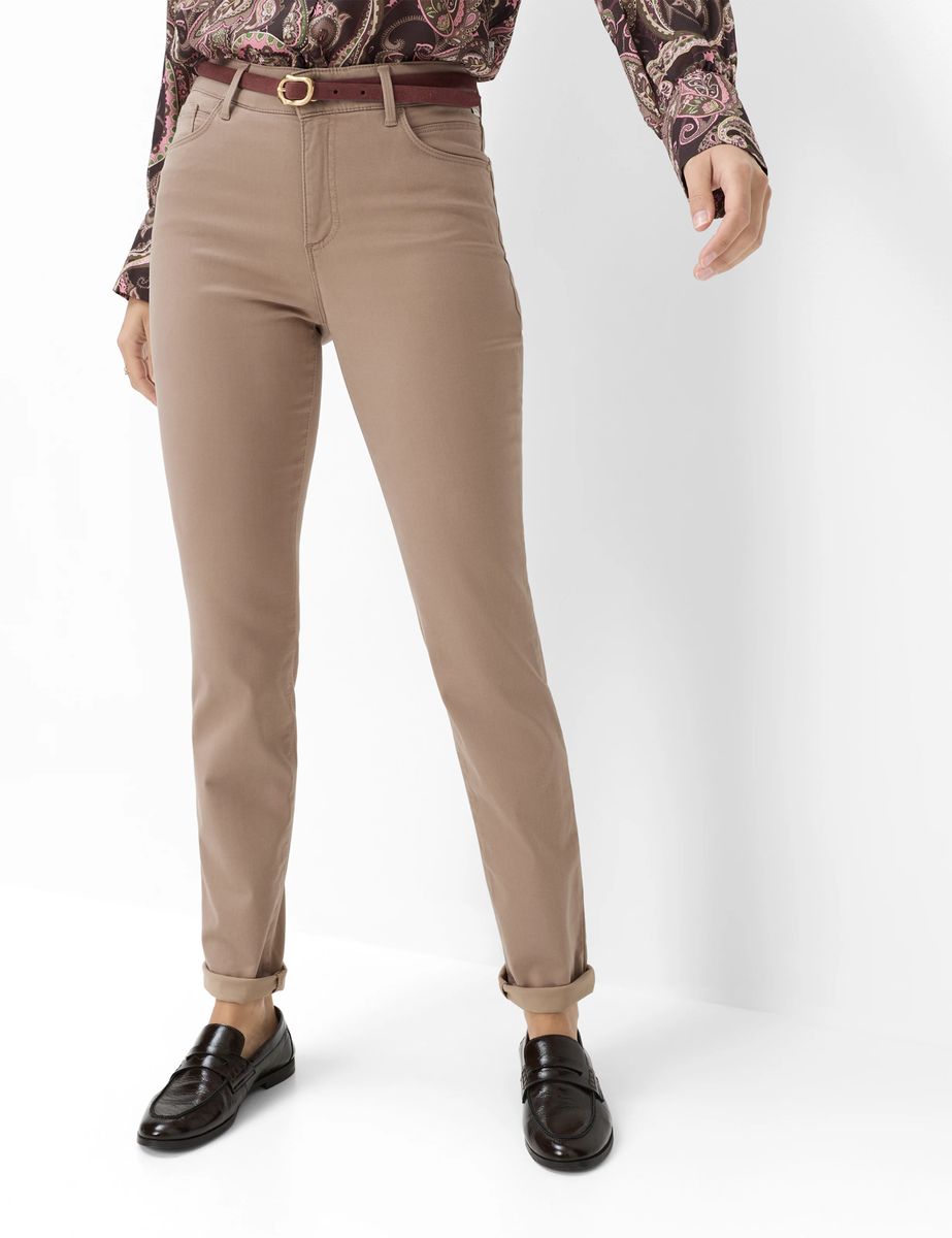Schmal geschnittene Five-Pocket-Hose