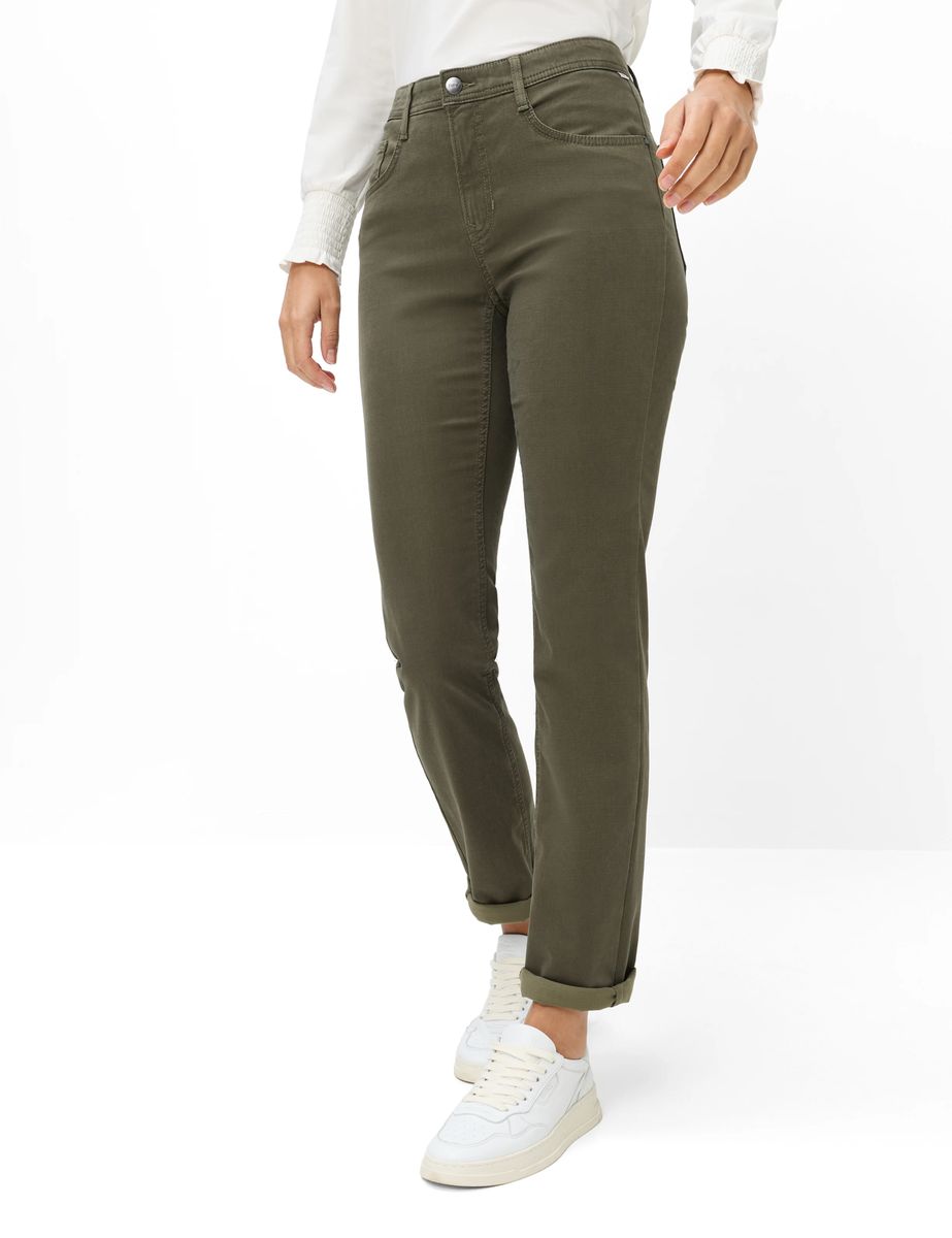 Gerade geschnittene Five-Pocket-Hose