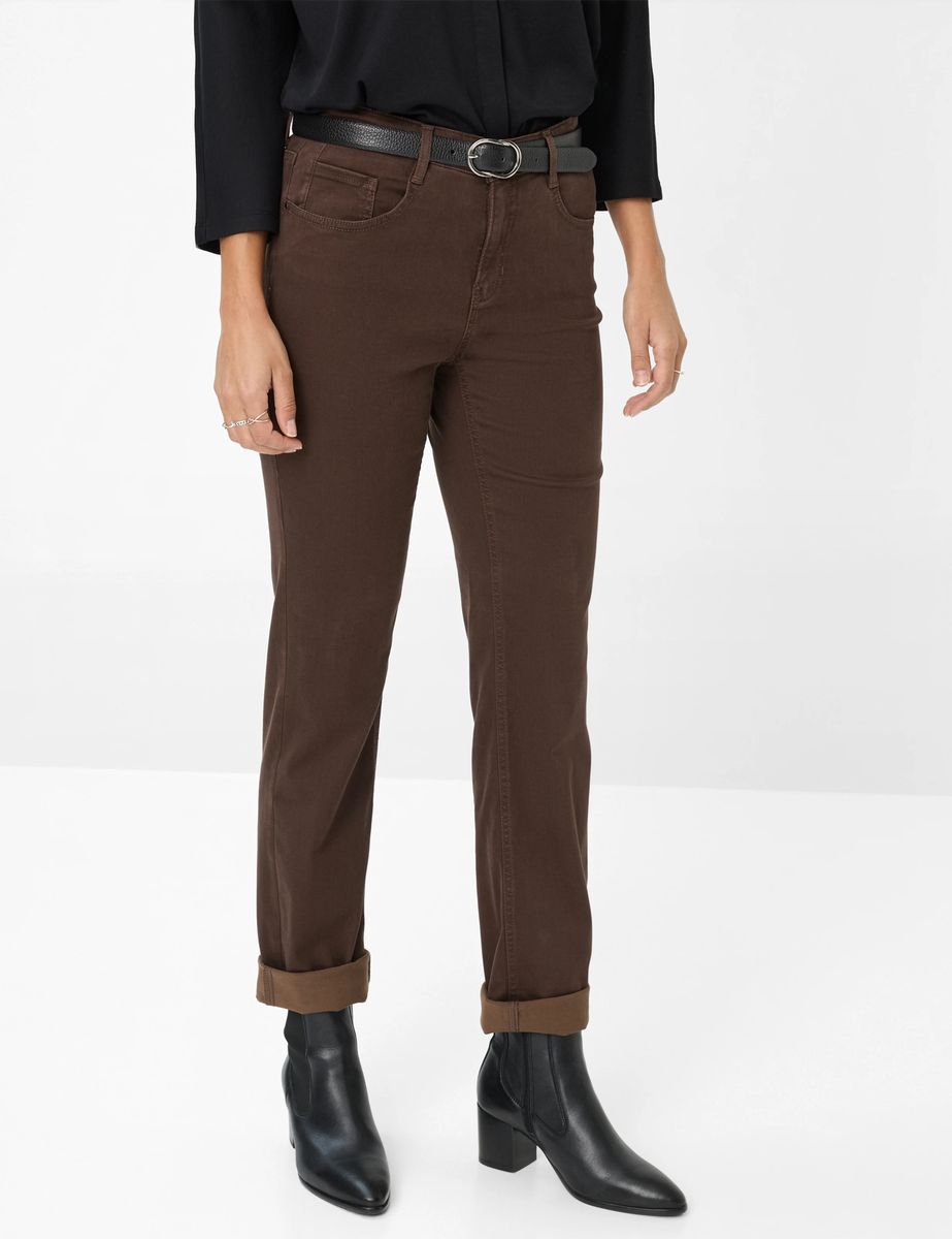 Klassische Five-Pocket-Hose mit geradem Bein