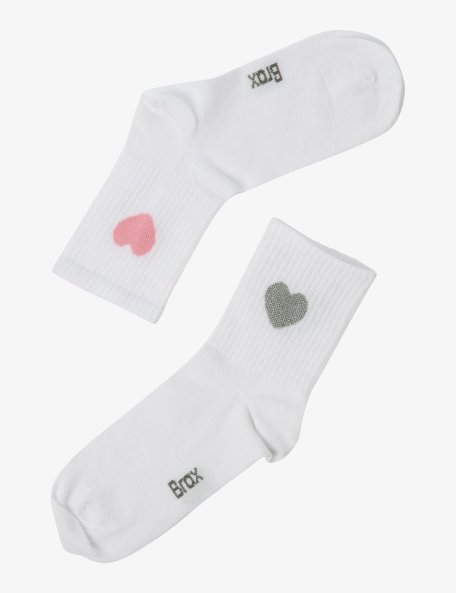 Socken mit Herz-Motiv aus Baumwollmix
