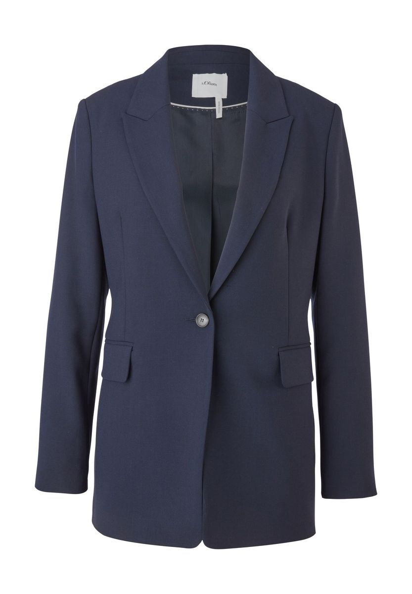 Eleganter Einreihiger Longblazer