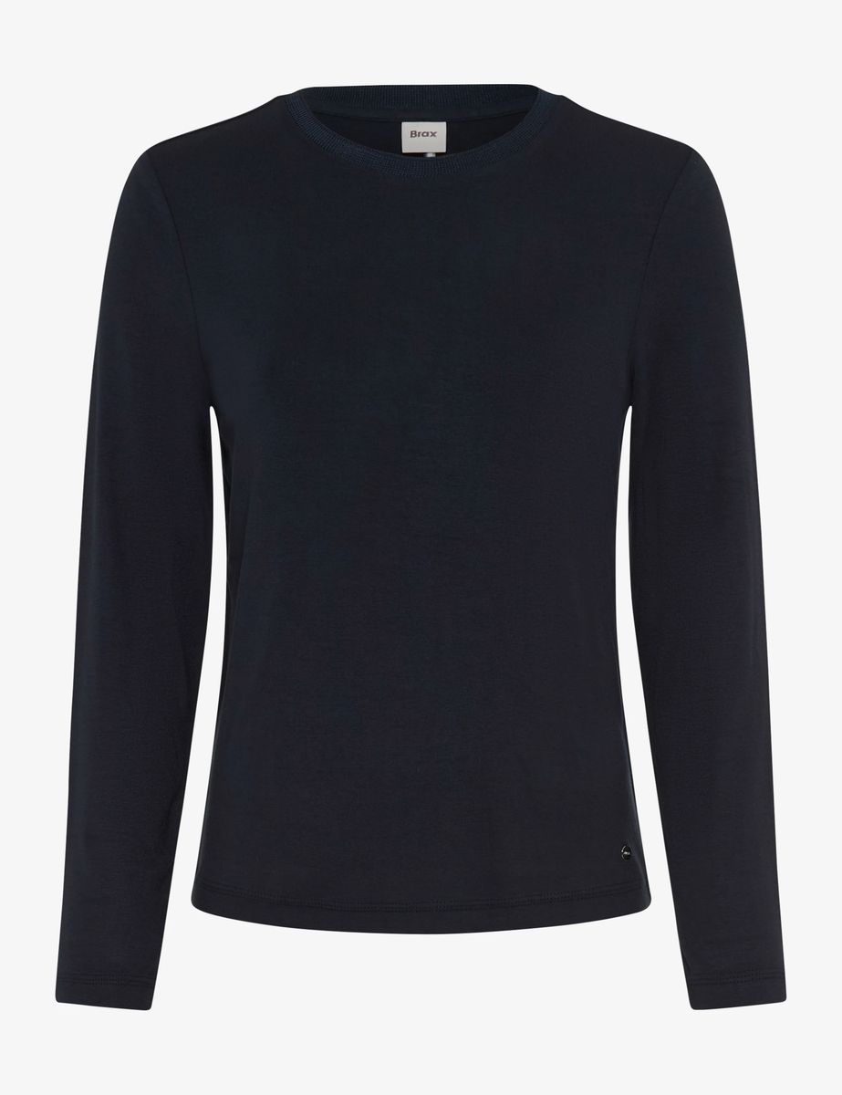 Essentielles Langarmshirt aus Jersey