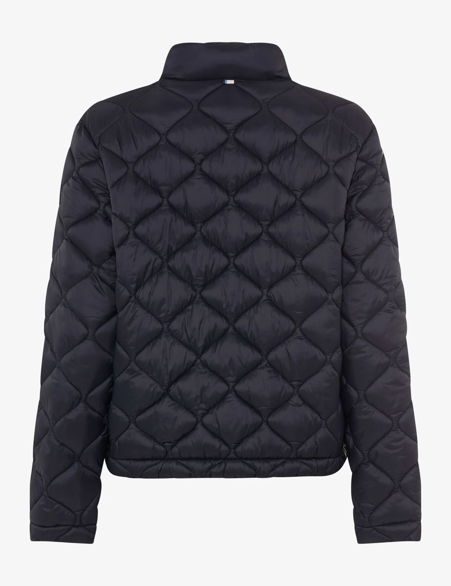 Moderne Steppjacke mit Zwiebelsteppung