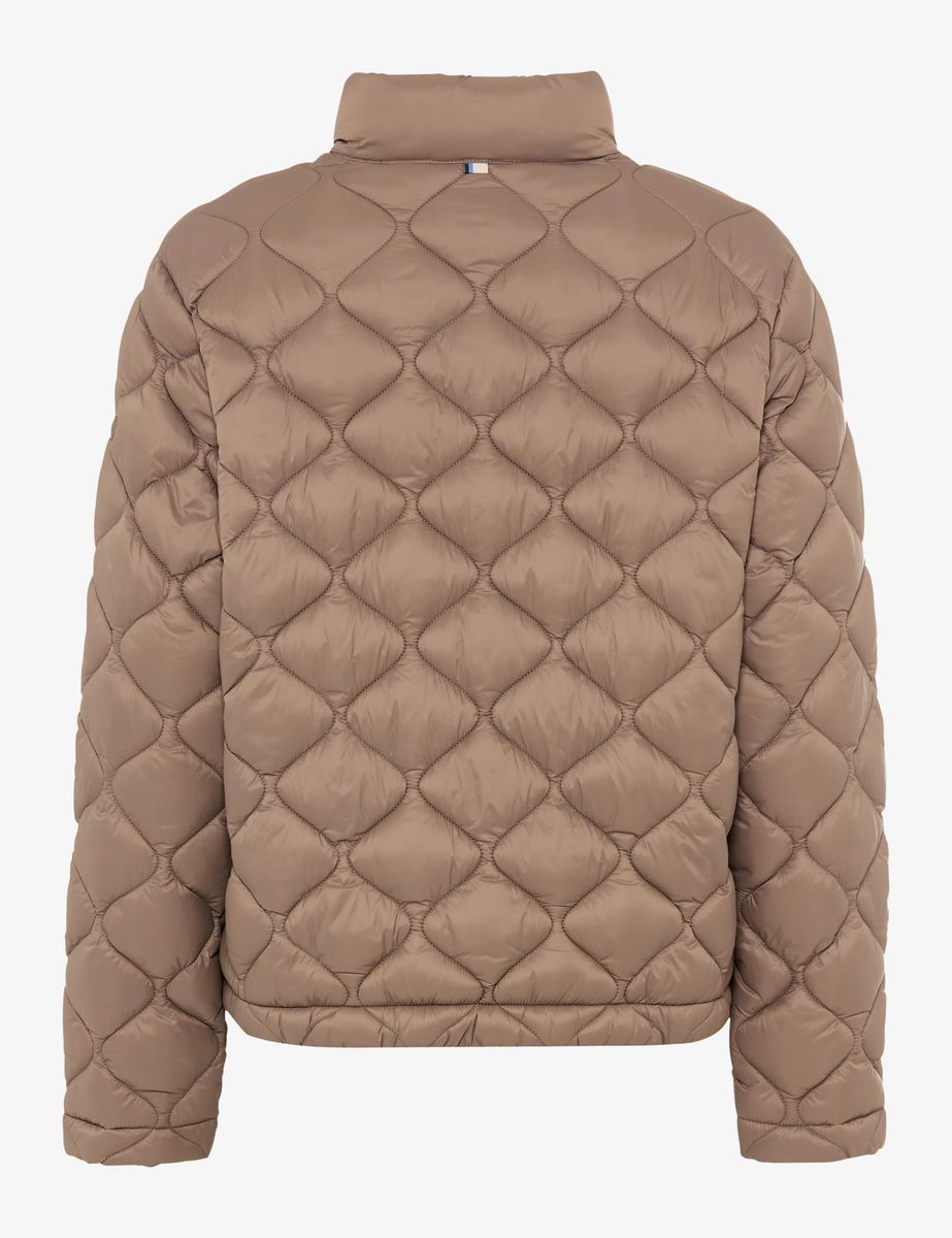 Leichte Pufferjacke mit Zwiebelsteppung