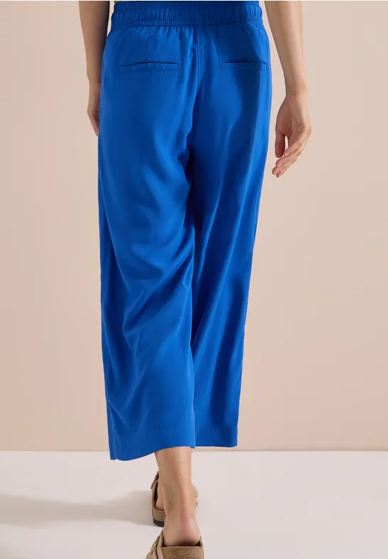 Weite Culotte mit Tunnelzug