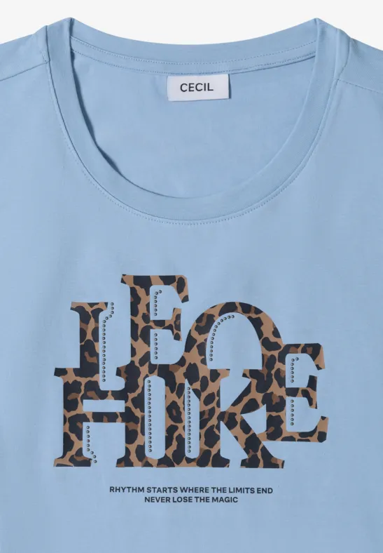3/4-Arm Shirt mit Leo-Wording