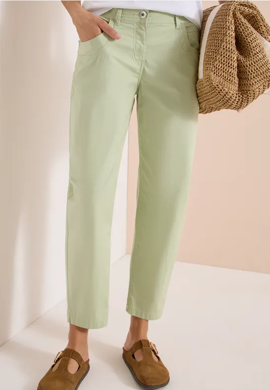 Casual Hose im Barrel-Leg-Schnitt