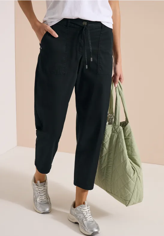 Barrel Leg Hose im Casual Fit