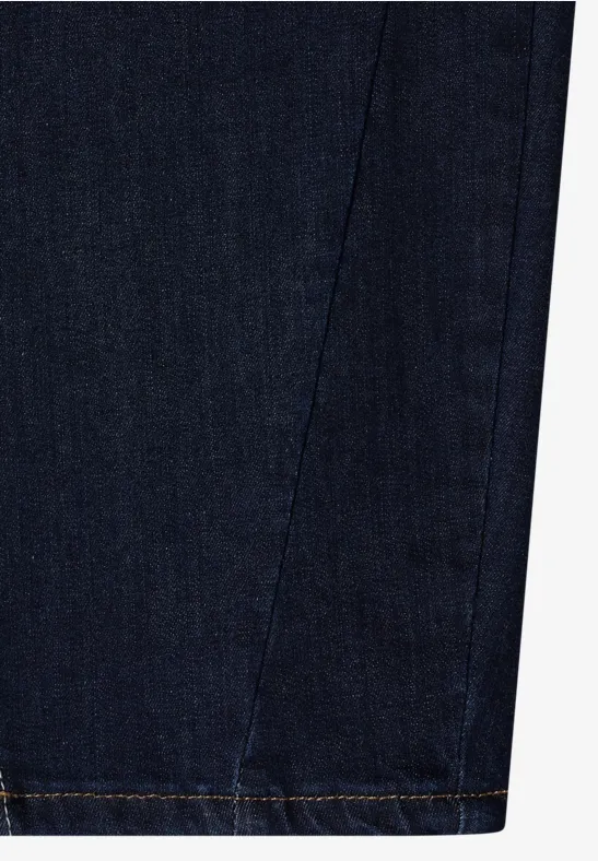 High Waist Barrel Leg Jeans