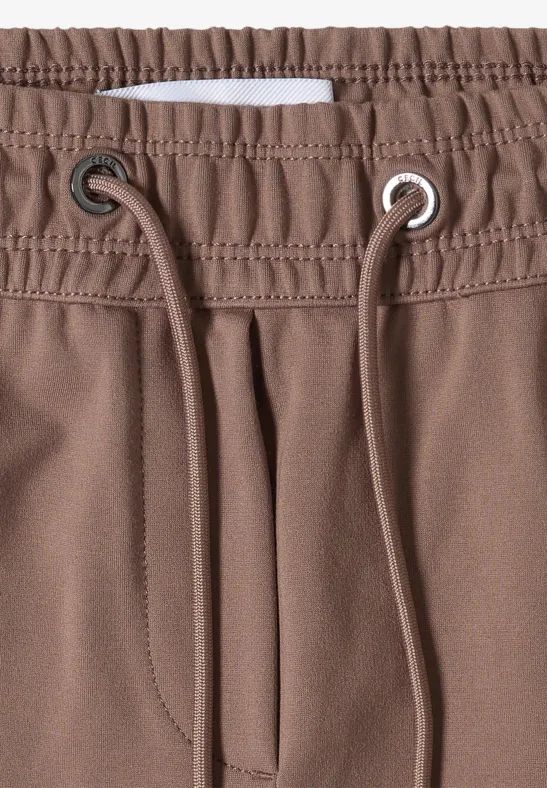 Lässige Jerseyhose mit schmalem Bein