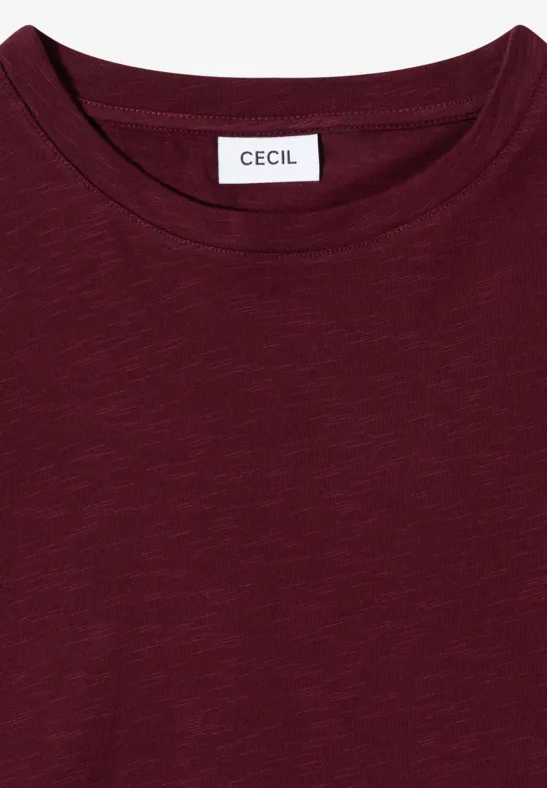 Lässiges 3/4-Arm-Shirt mit Tunnelzug