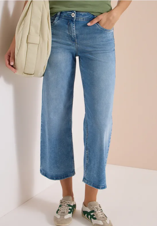 High Waist Wide Leg Jeans