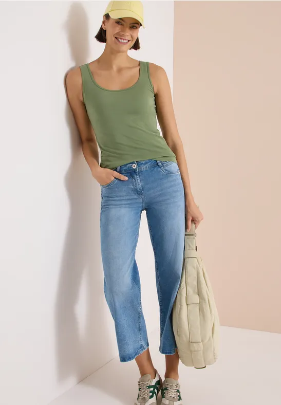 High Waist Wide Leg Jeans