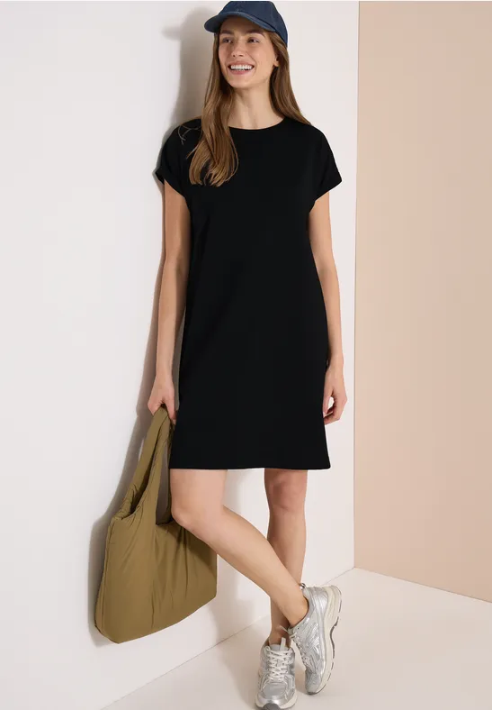 Essentielles Jersey-T-Shirt-Kleid