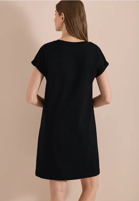 Essentielles Jersey-T-Shirt-Kleid