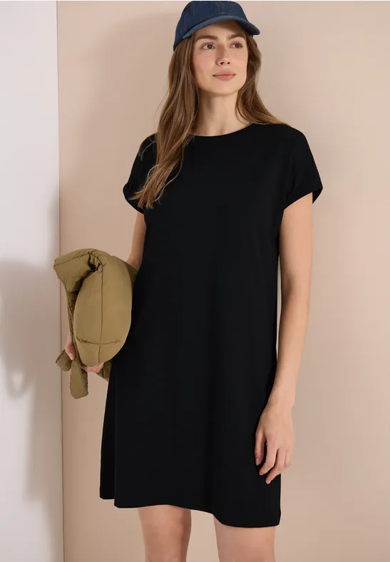 Essentielles Jersey-T-Shirt-Kleid