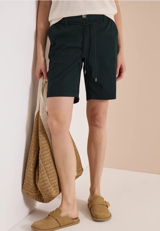 Locker geschnittene Wide Leg Shorts
