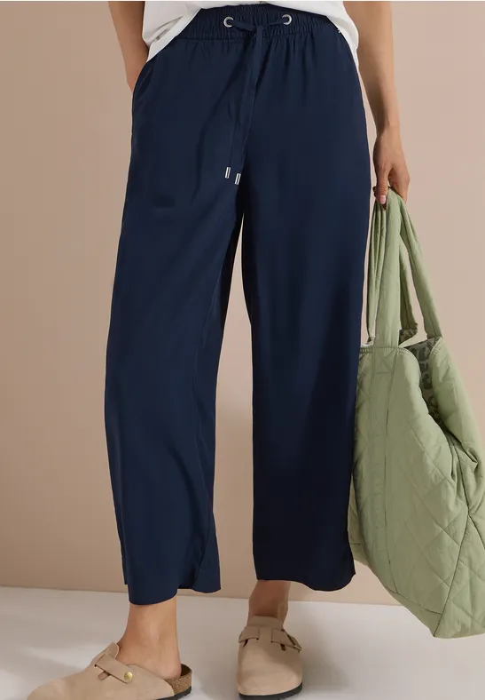 Weite 3/4-Hose im Loose-Fit